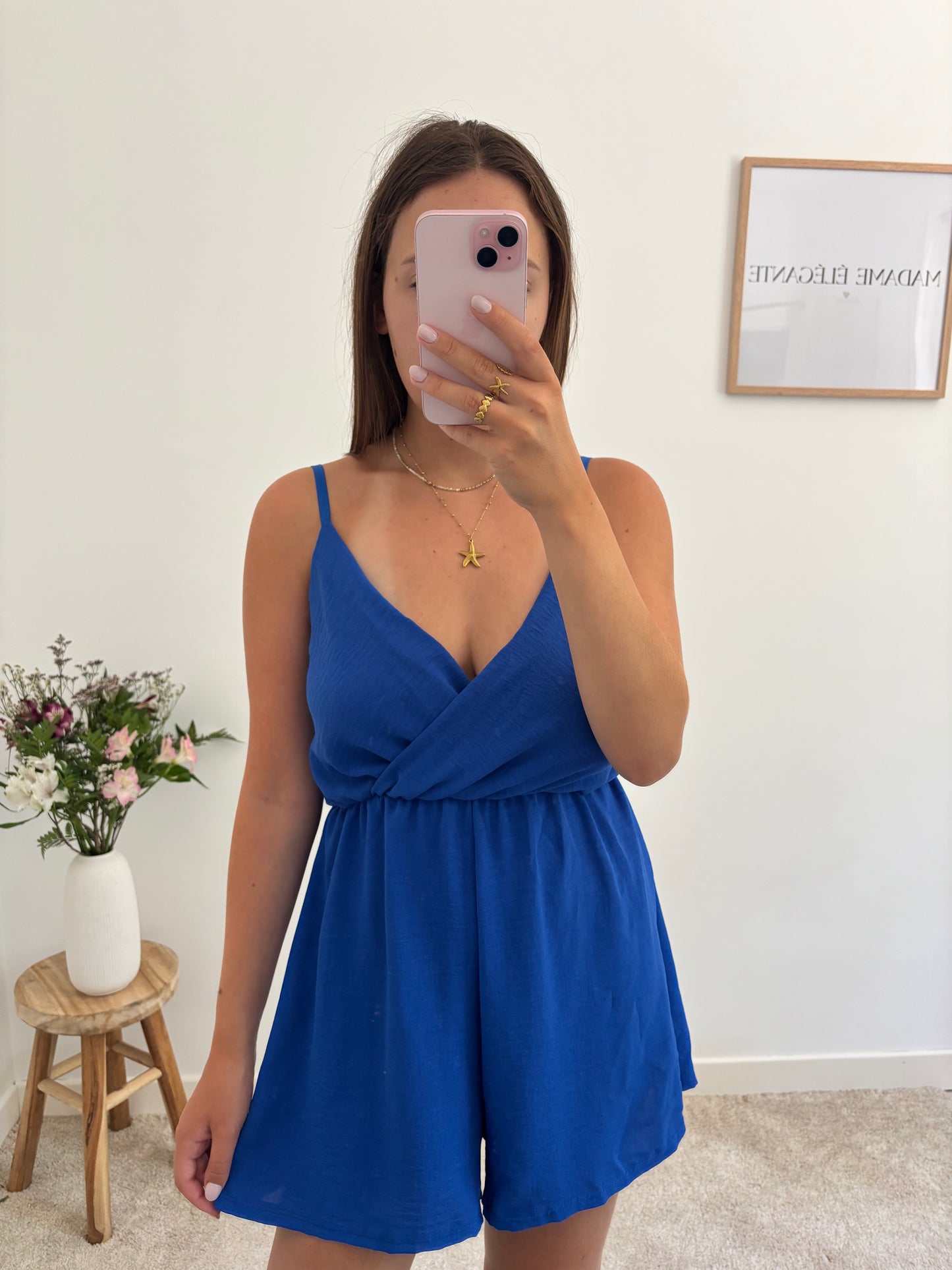 Combi Sofia bleu roi