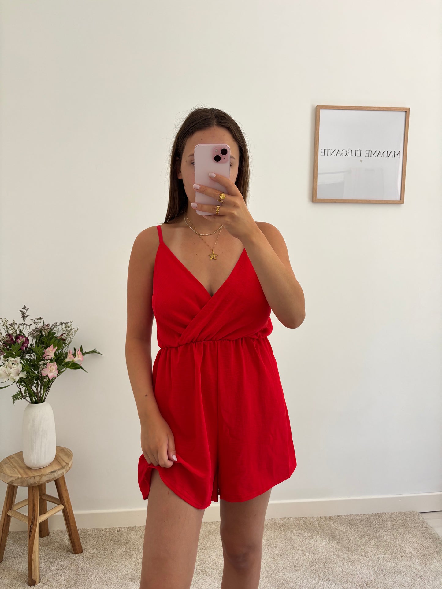 Combi Sofia rouge