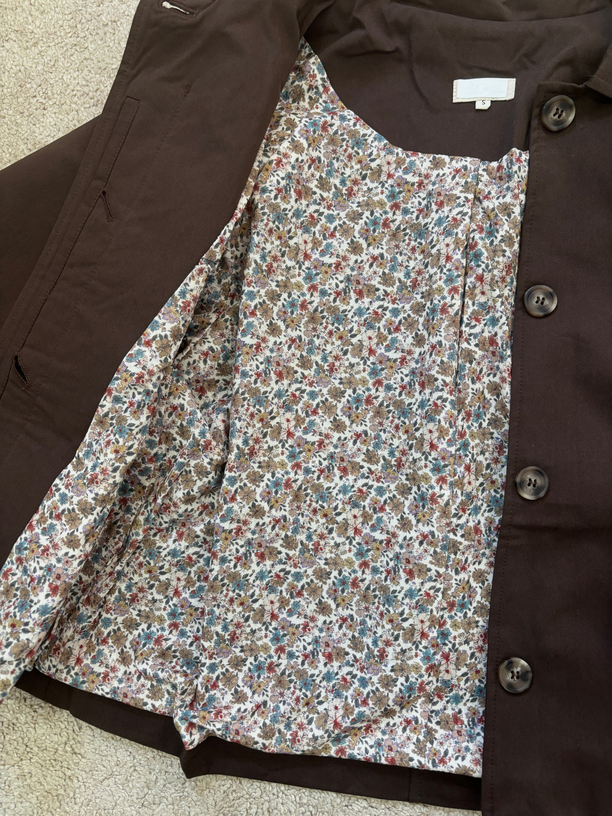 Trench Margaux marron