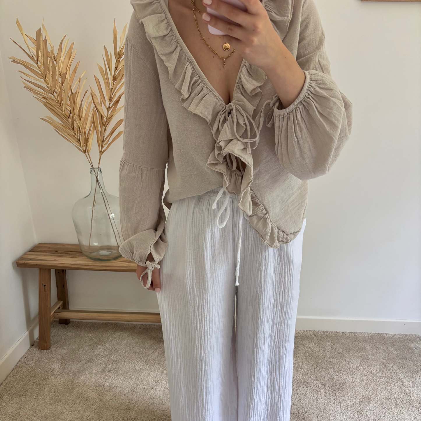 Blouse Louna beige
