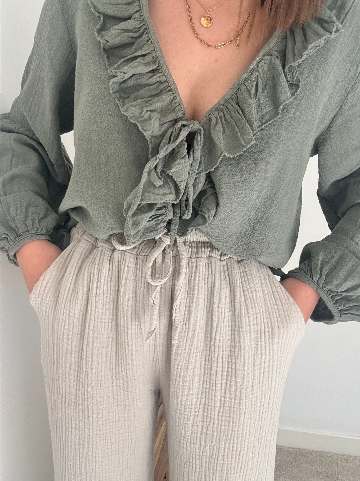 Pantalon Jade beige