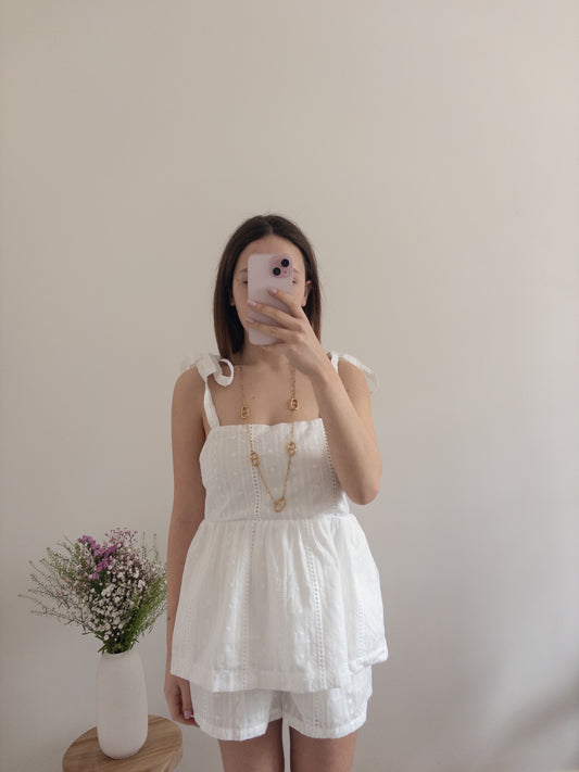 Ensemble Ylona blanc
