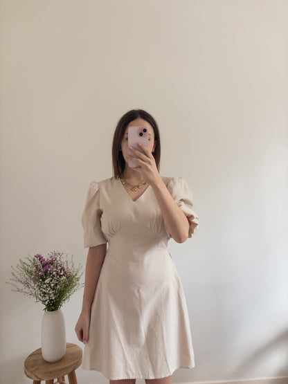 Capucijnenjurk beige