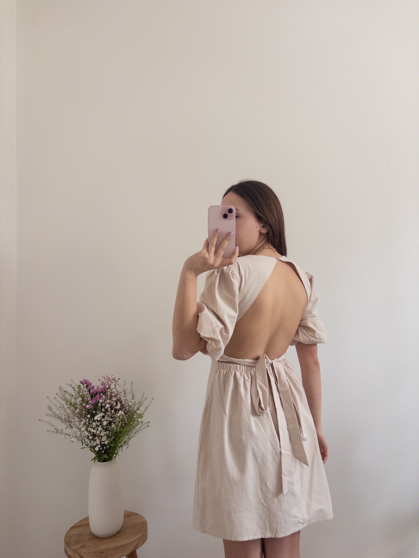 Capucijnenjurk beige