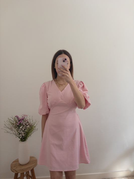 Robe Capucine rose