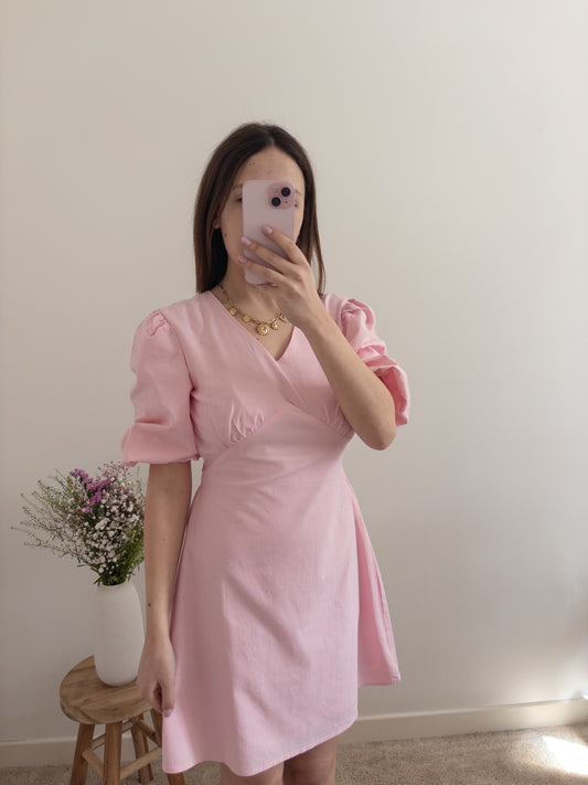 Robe Capucine rose