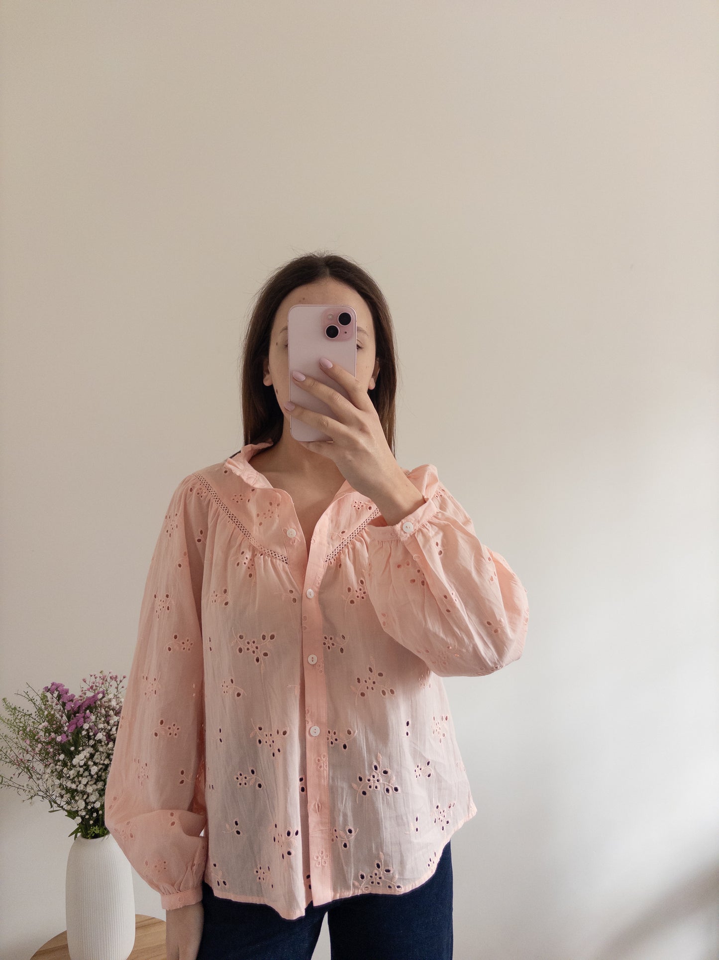Blouse Livia roze