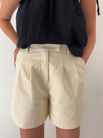 Short Noemie beige