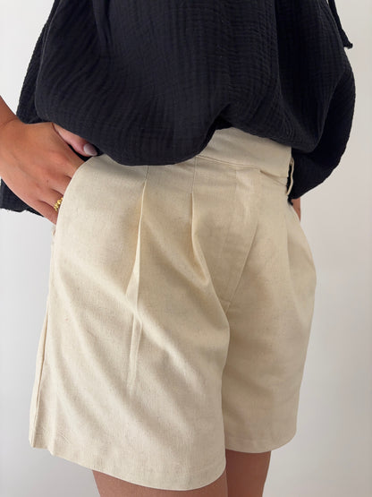 Short Noemie beige