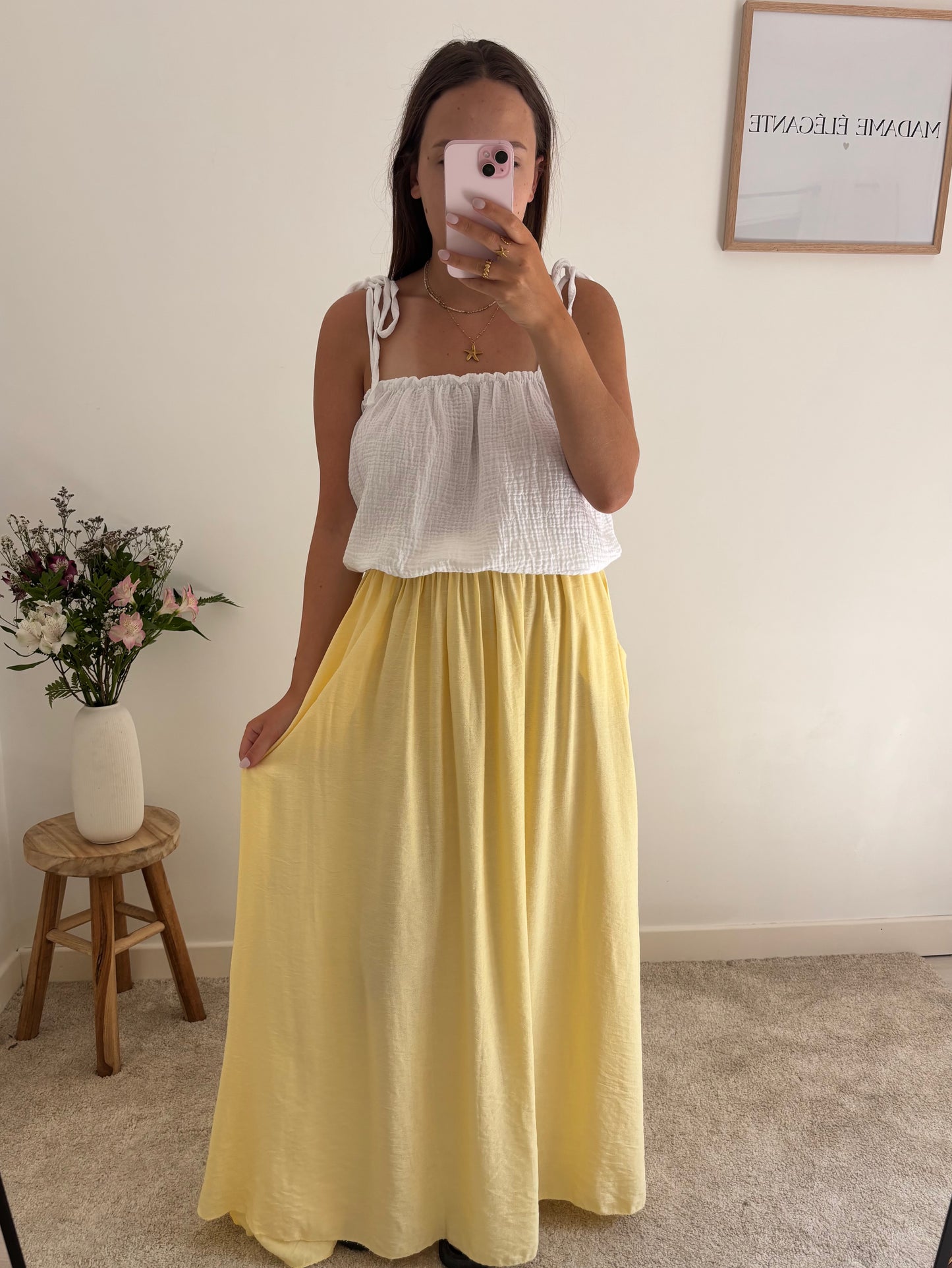 Jupe Anna jaune