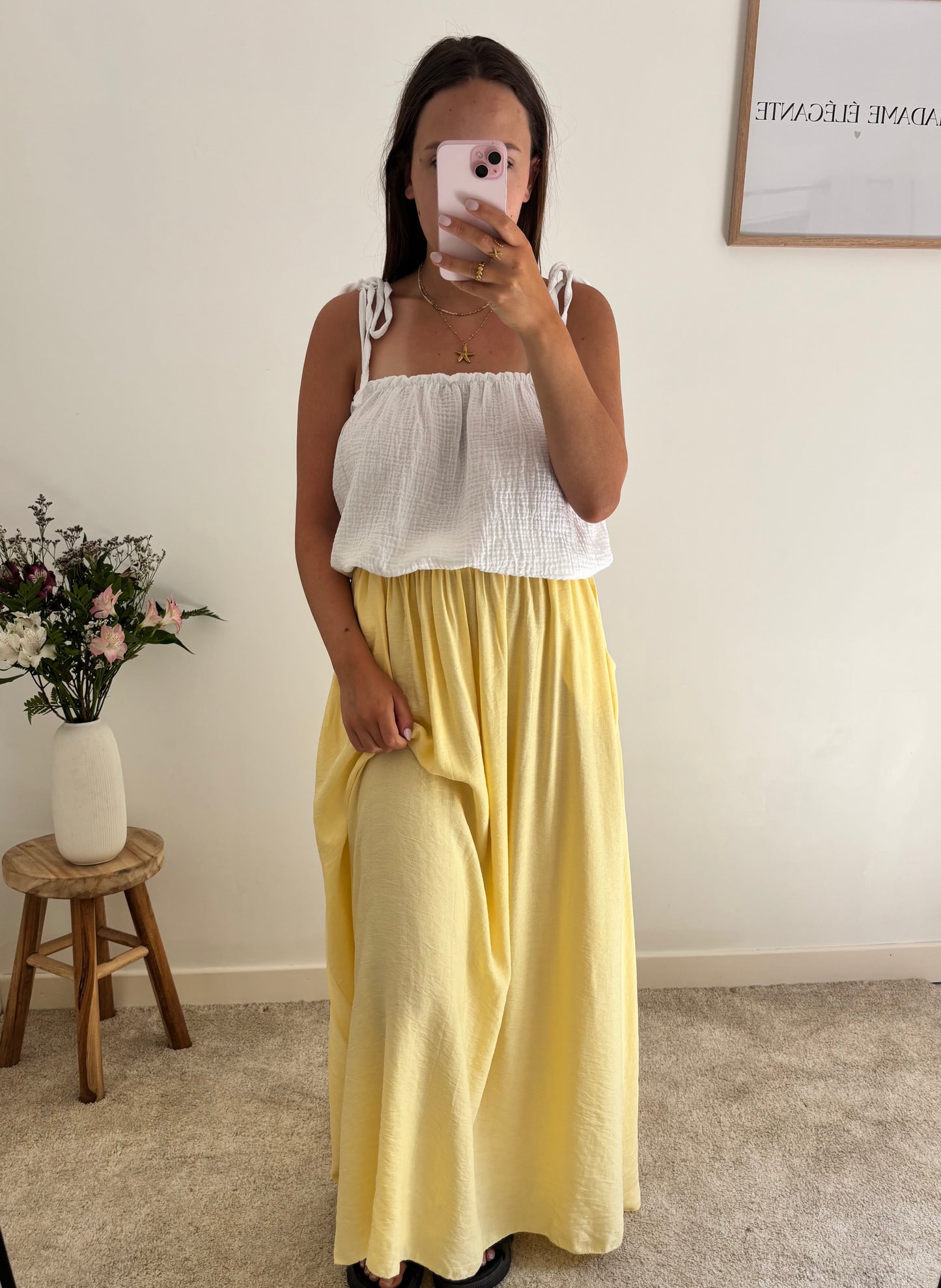 Jupe Anna jaune