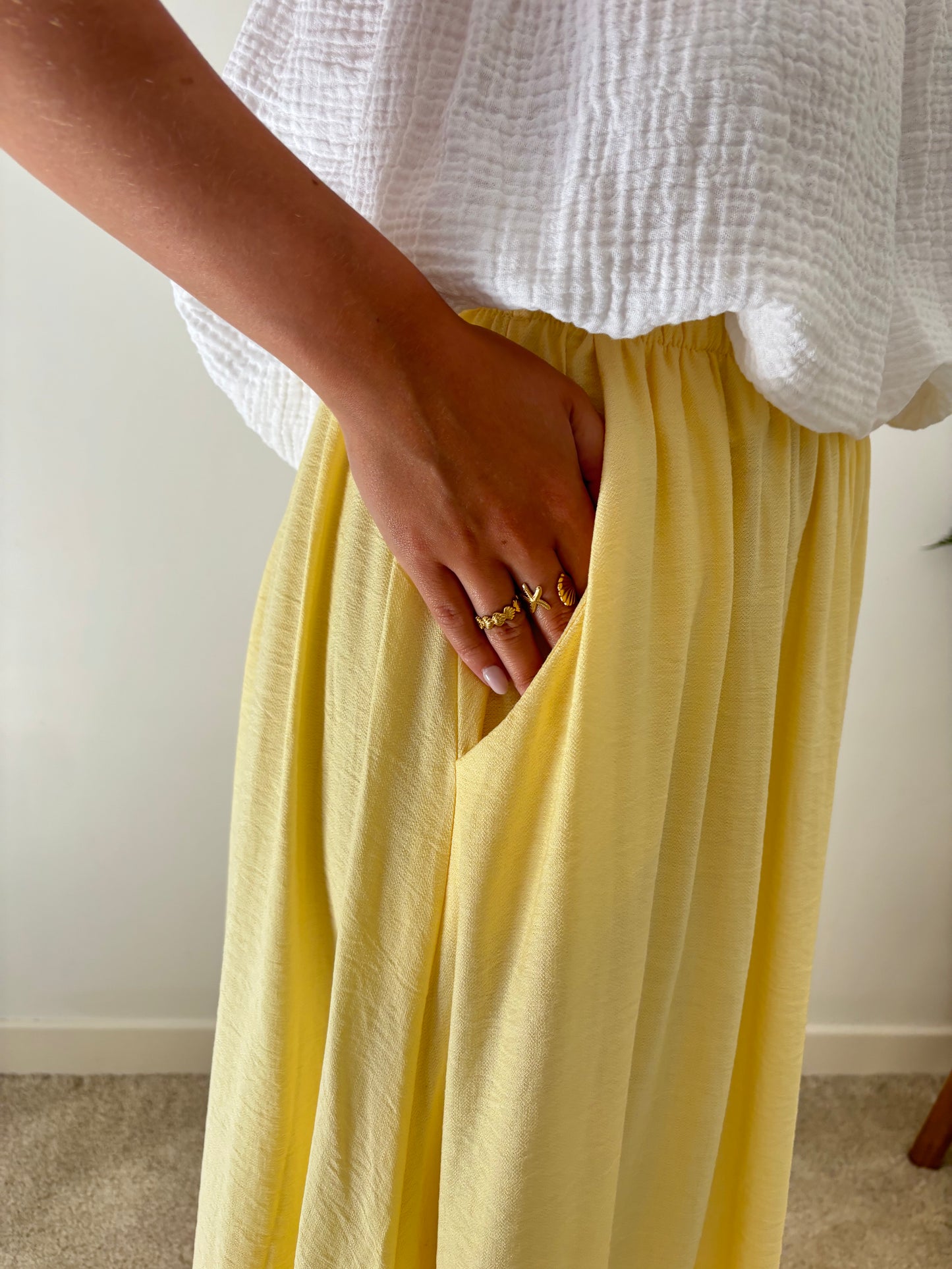 Jupe Anna jaune