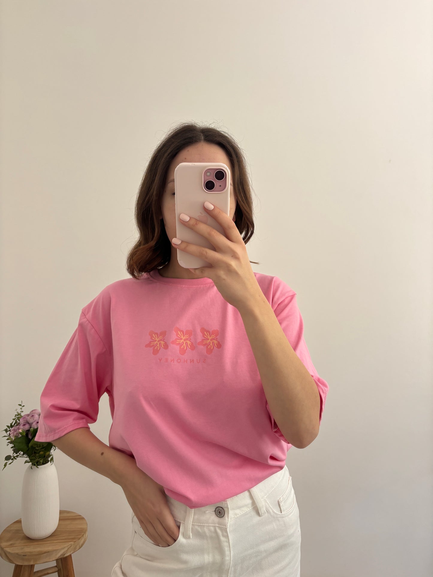 Pink Ona T-shirt