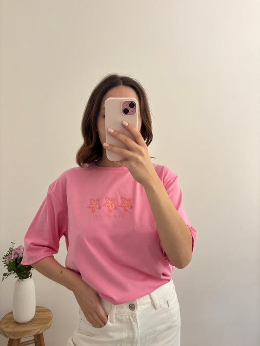 T-shirt Ona rose
