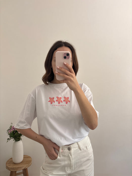 T-shirt Ona blanc