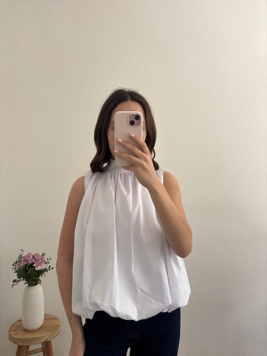Blouse Alma blanc