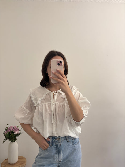 Blouse Anouk blanche