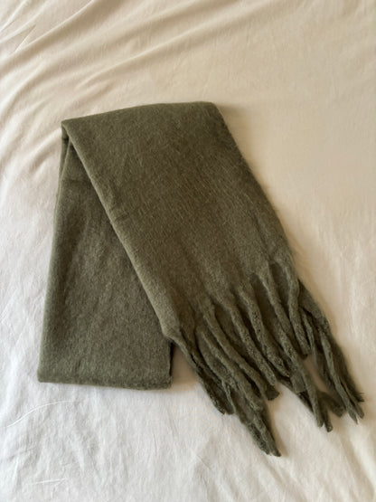 Khaki scarf