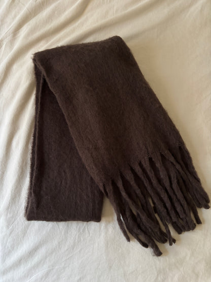 Brown scarf