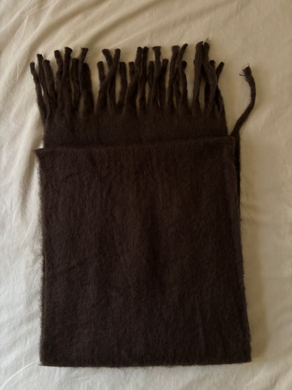 Brown scarf