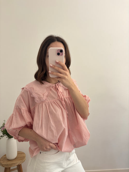 Blouse Anouk rose