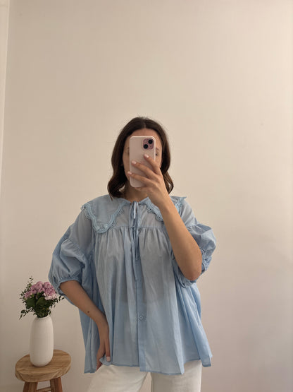 Blouse Anouk blauw