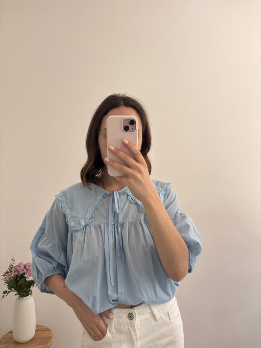 Blouse Anouk bleu