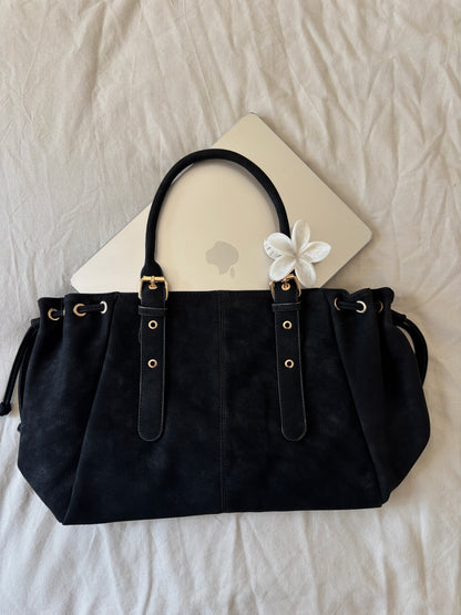 Sac Nélia suédine noir
