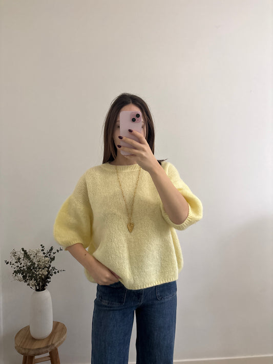 Olivia yellow sweater