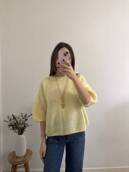 Olivia yellow sweater