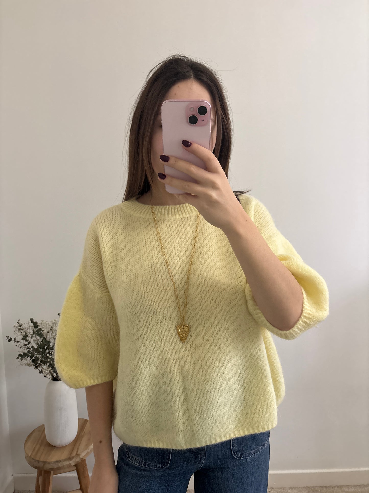 Olivia yellow sweater