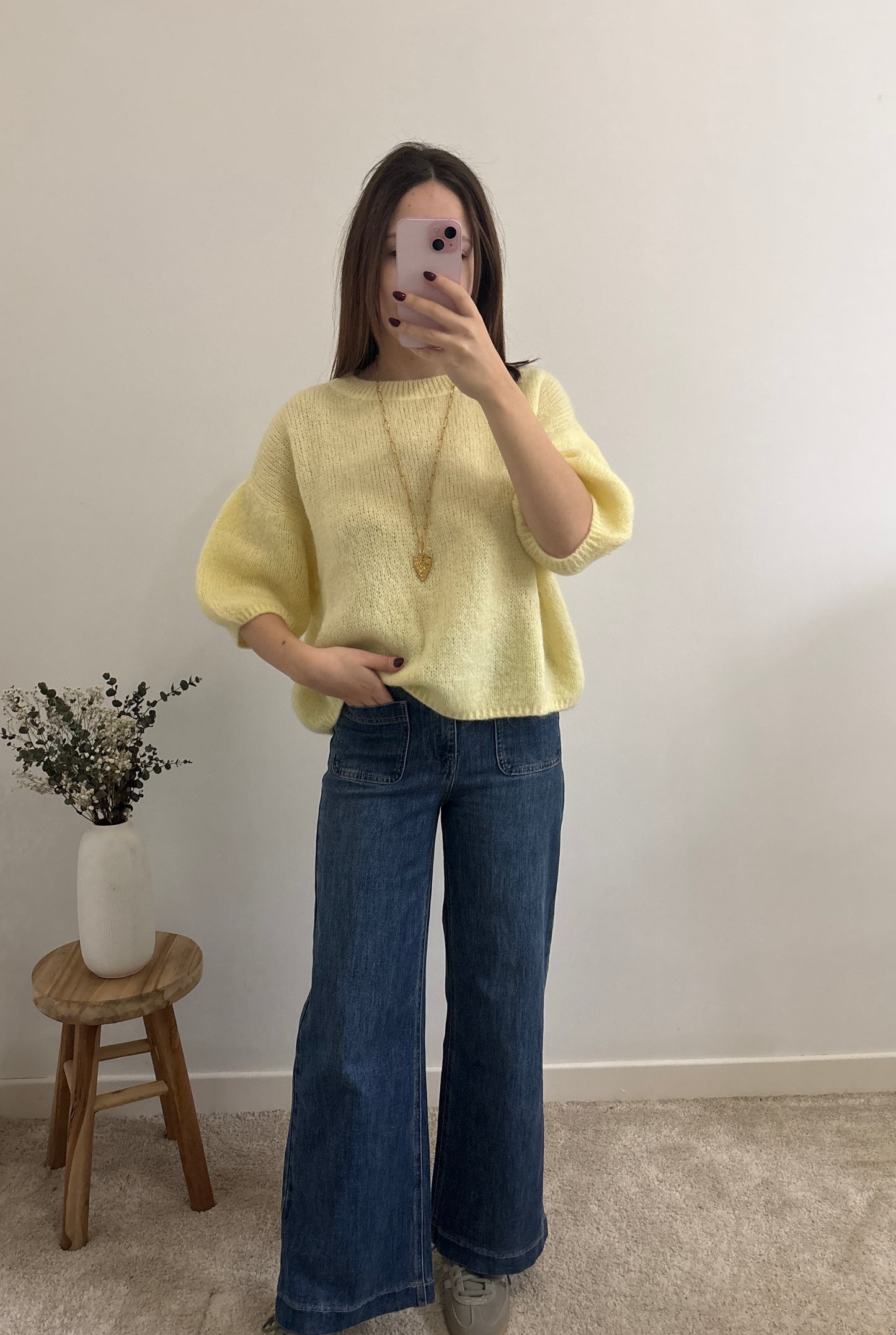 Olivia yellow sweater