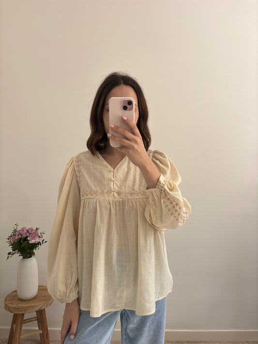 Blouse Tess beige