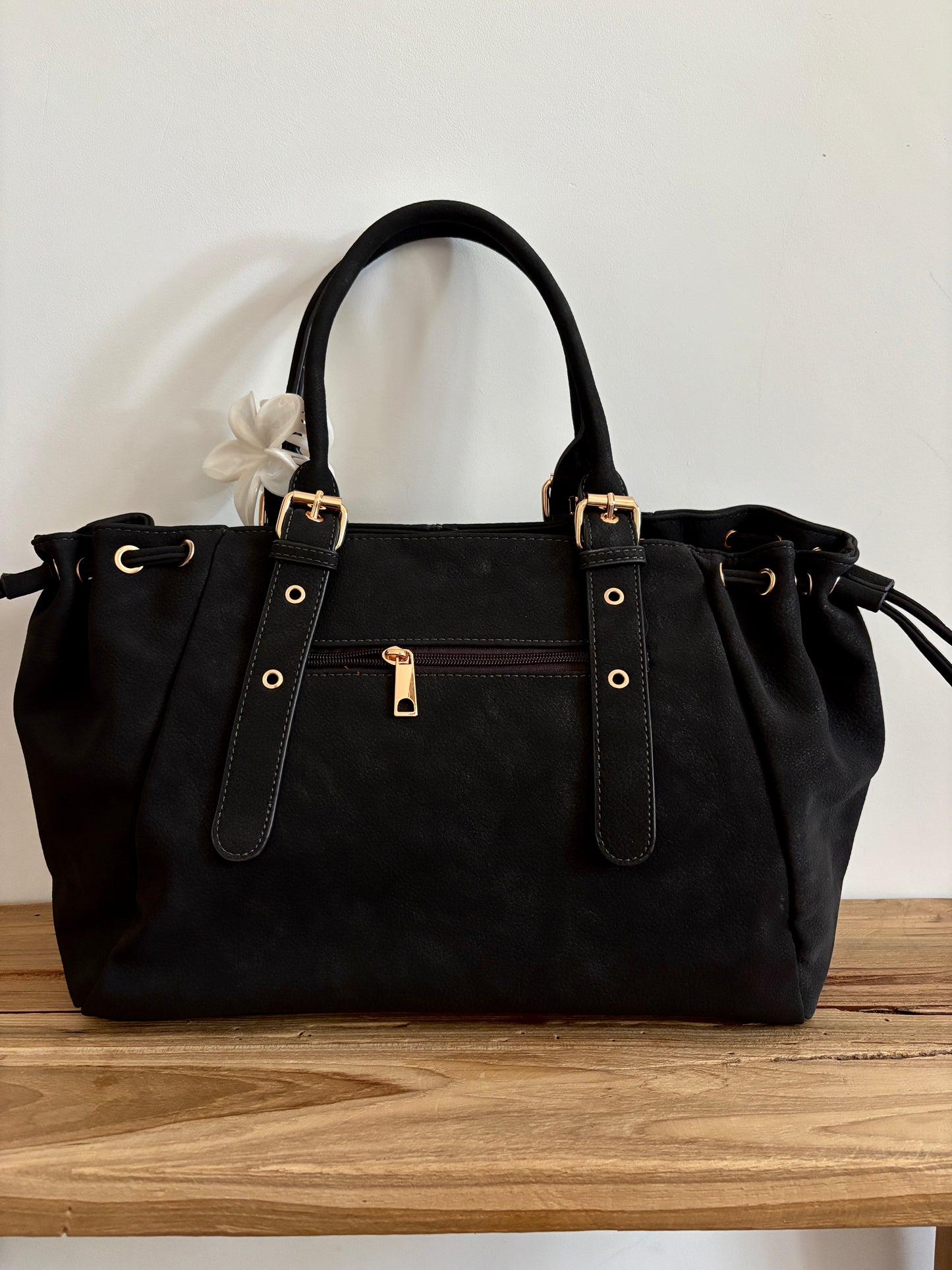 Sac Nélia suédine noir