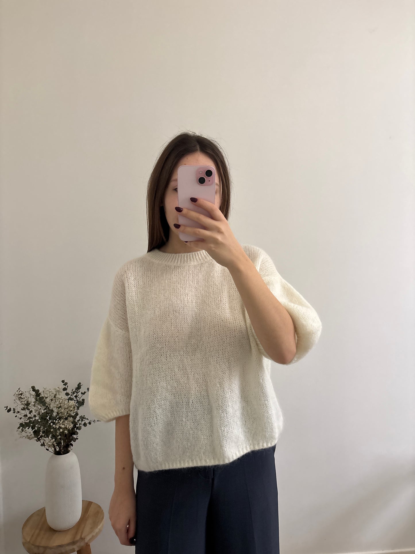 Olivia ecru sweater