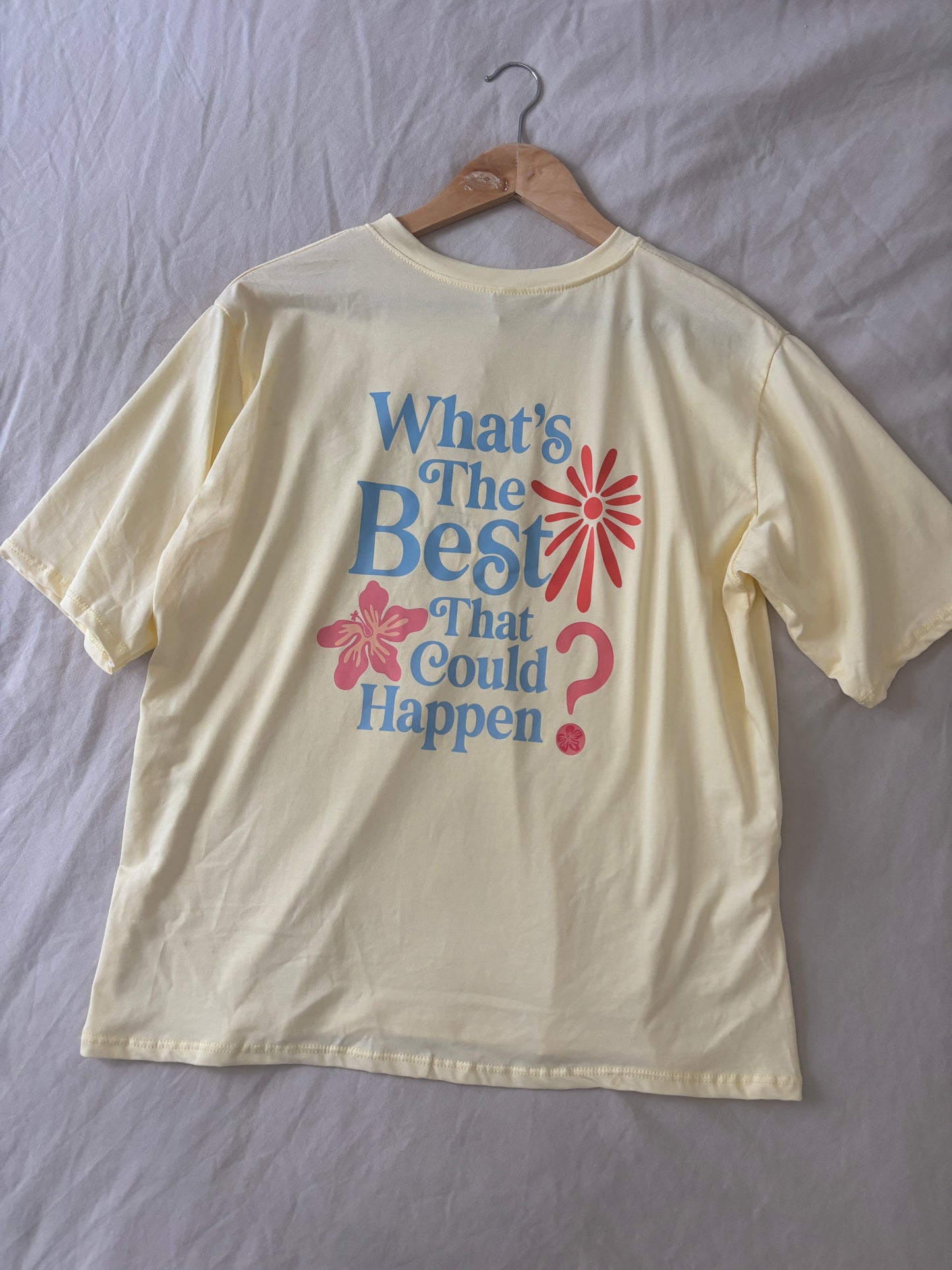 Ona yellow T-shirt