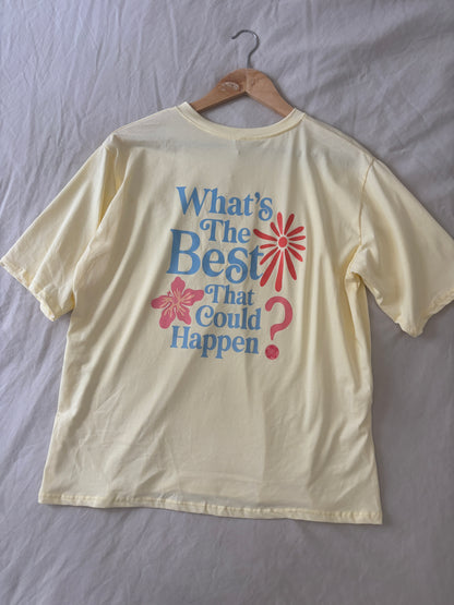 Ona yellow T-shirt
