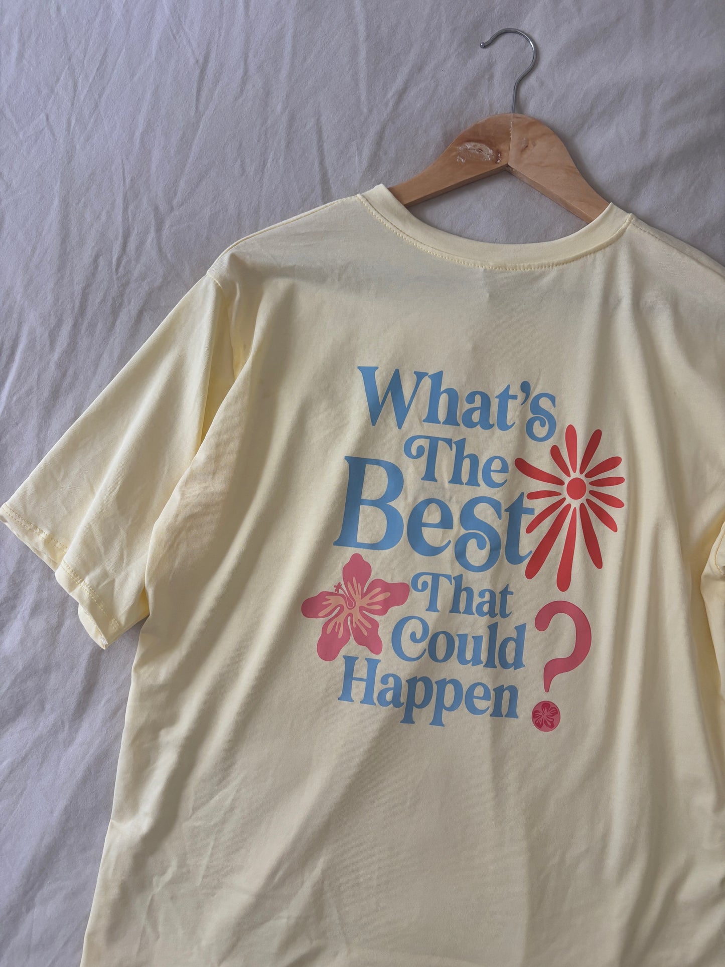 Ona yellow T-shirt