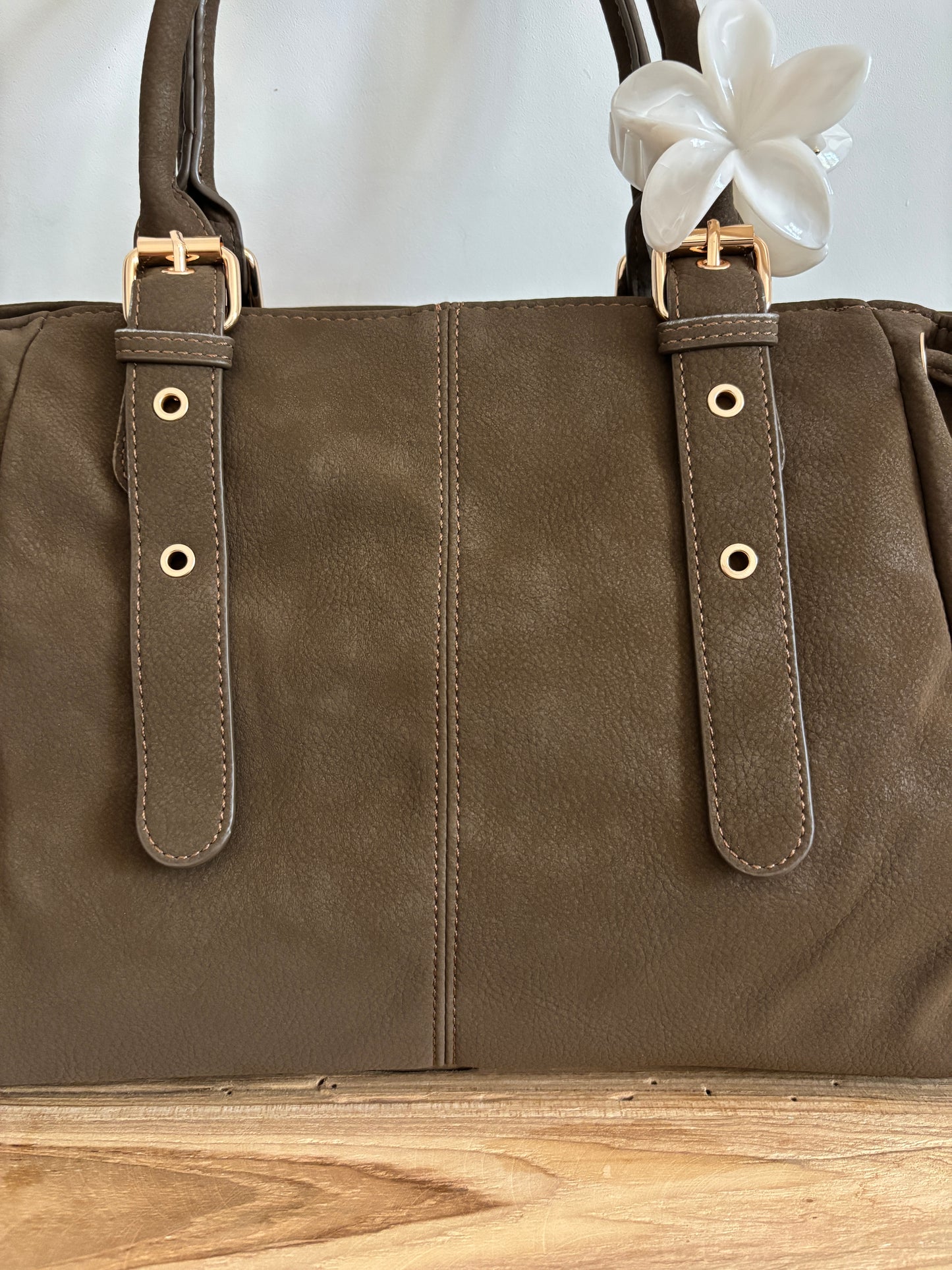 Tas Nélia suède taupe