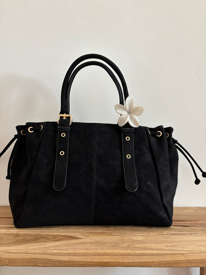 Sac Nélia suédine noir