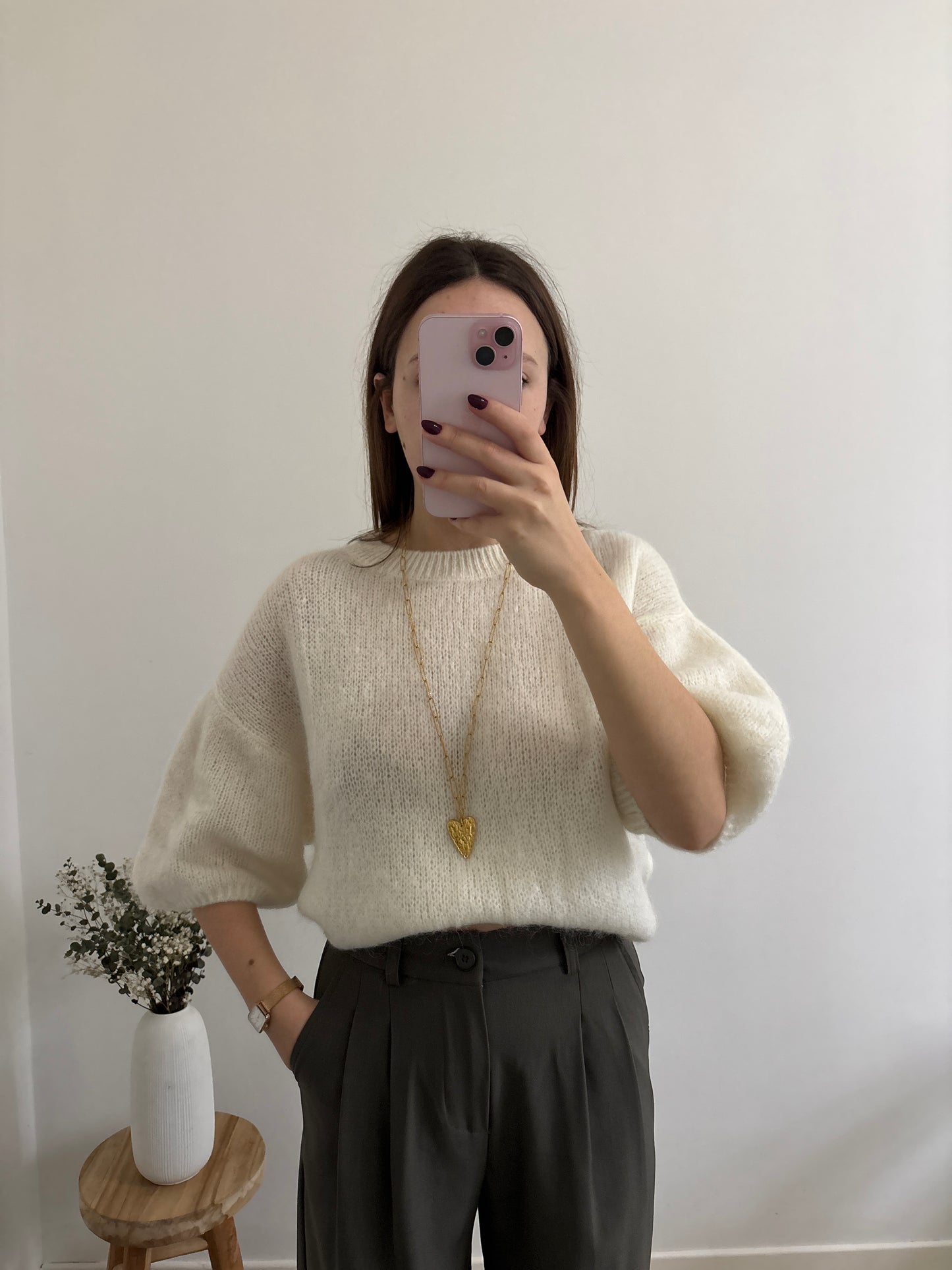 Olivia ecru sweater