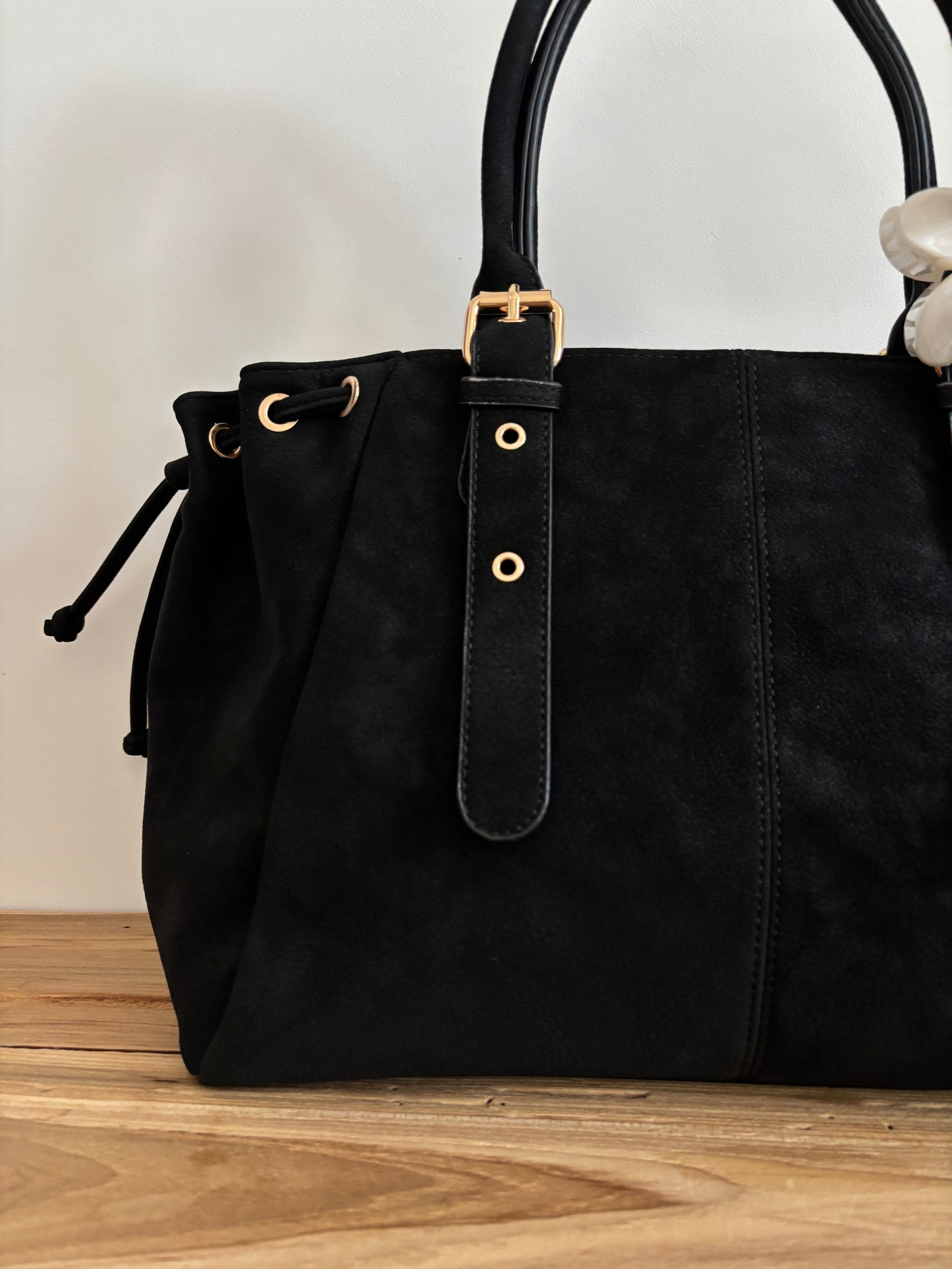 Sac Nélia suédine noir