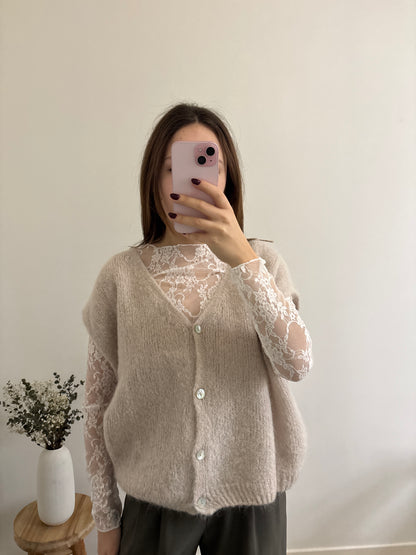 Amanda beige vest