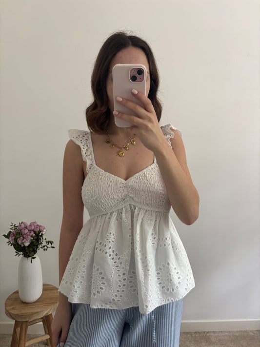Top Gloria blanc