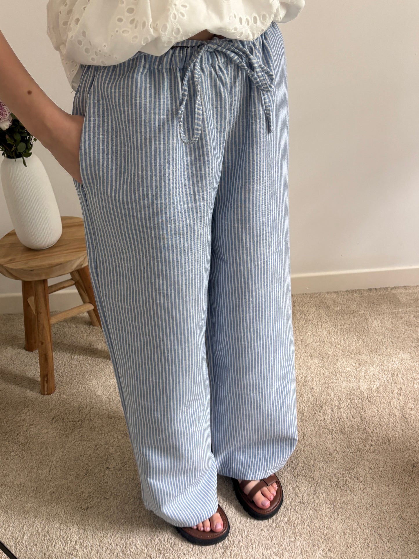 Gestreept broek Lana