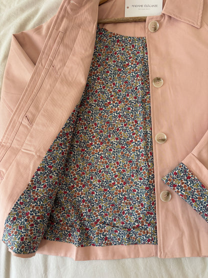 Trench Margaux rose