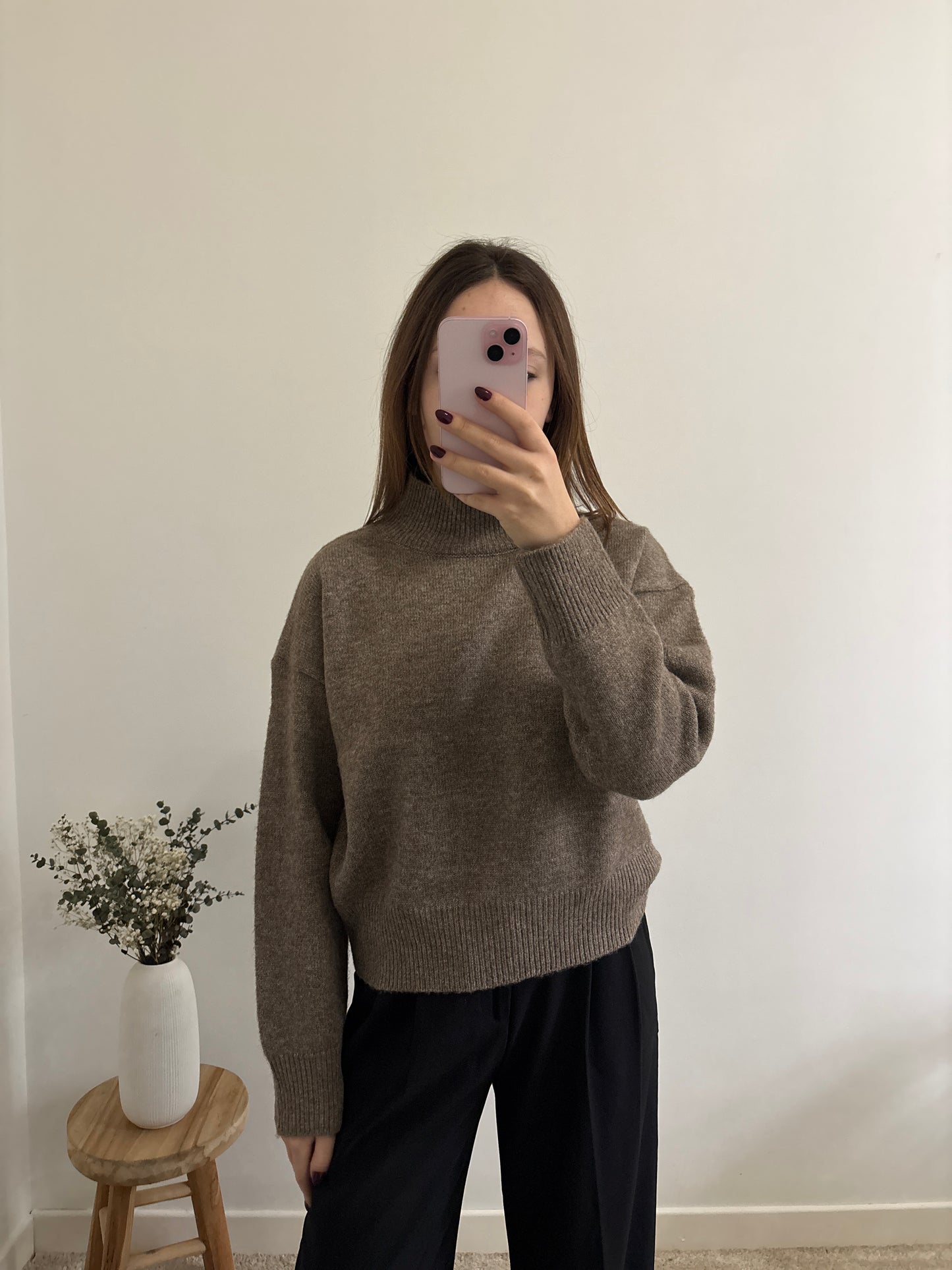 Alix taupe sweater
