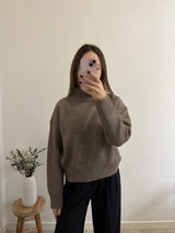 Pull Alix taupe