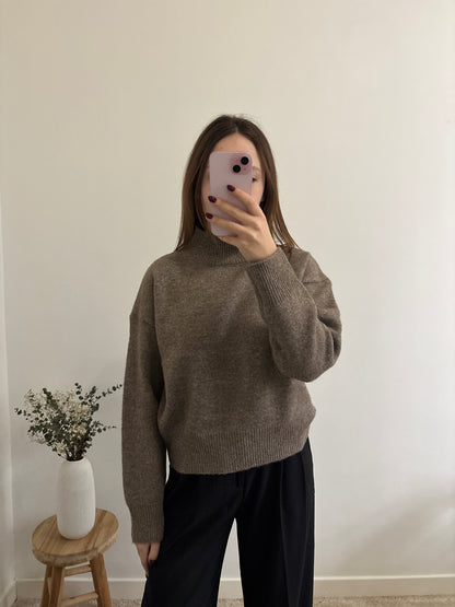 Alix taupe sweater