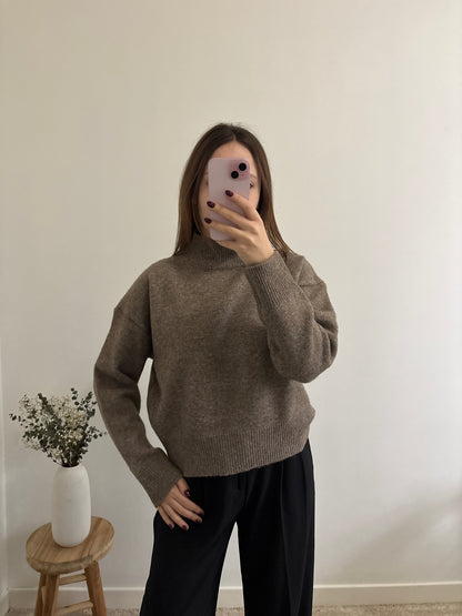 Alix taupe sweater